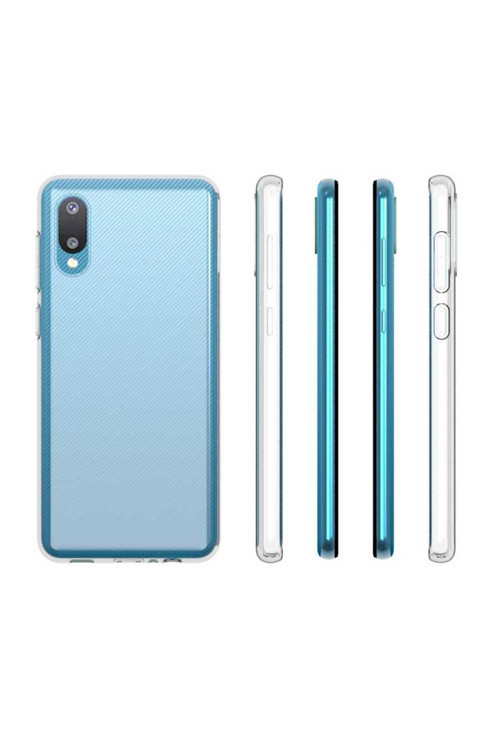 Samsung Galaxy A02 Kılıf Zore Süper Silikon Kapak