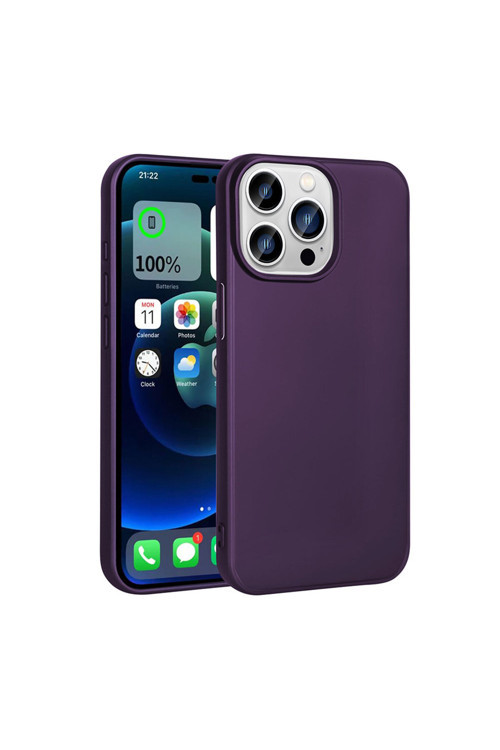 Apple İphone 15 Pro Max Kılıf Zore Esnek Mat Premier Silikon Kapak