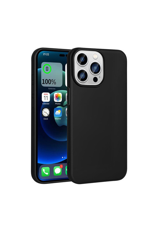 Apple İphone 15 Pro Max Kılıf Zore Esnek Mat Premier Silikon Kapak