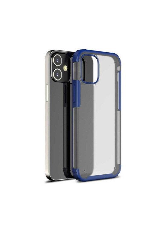 İphone 12 Uyumlu Klfs Volks Kılıf-Lacivert