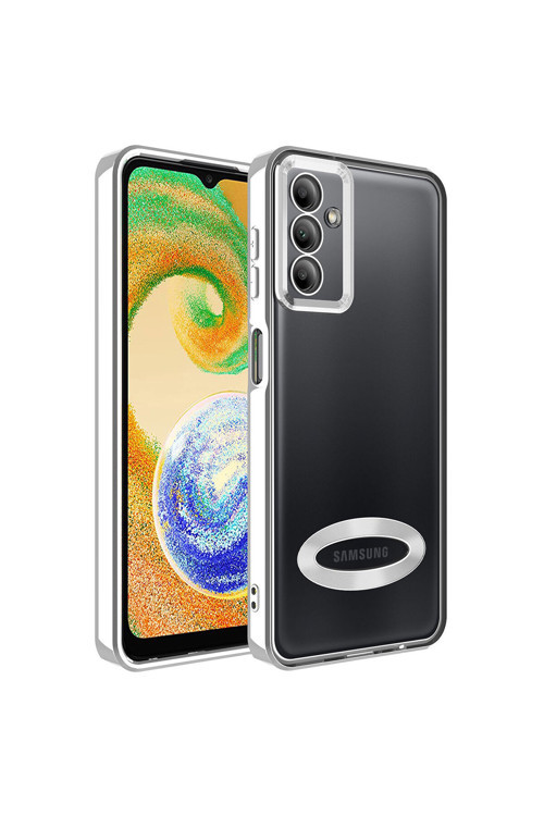 Samsung Galaxy A54 Kılıf Kamera Korumalı Logo Gösteren Zore Omega Kapak