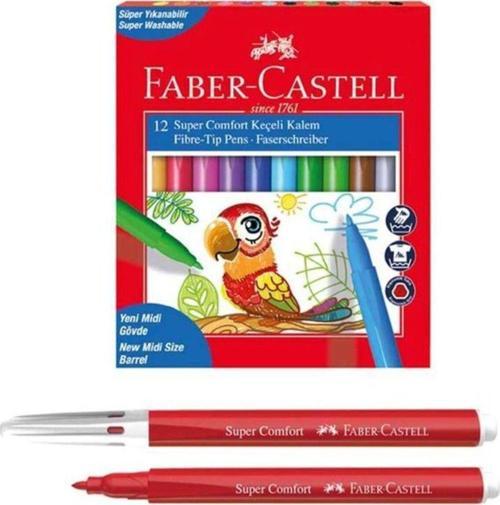 Faber-Castell Super Comfort Keçeli Kalem 12'li