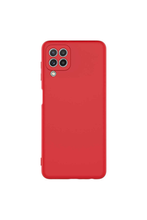 Samsung Galaxy A22 4G Kılıf Mara İçi Kadife Dışı Mat Lansman Kapak