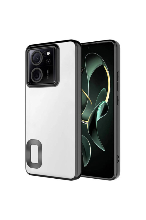 Xiaomi Mi 13T Kılıf Kamera Korumalı Logo Gösteren Zore Omega Kapak