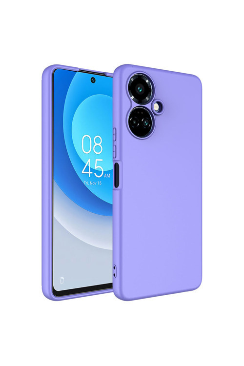 Tecno Camon 19 Pro Kılıf Mara İçi Kadife Dışı Mat Lansman Kapak
