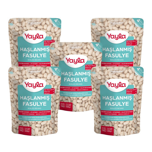 Haşlanmış Fasulye 700 gr x5