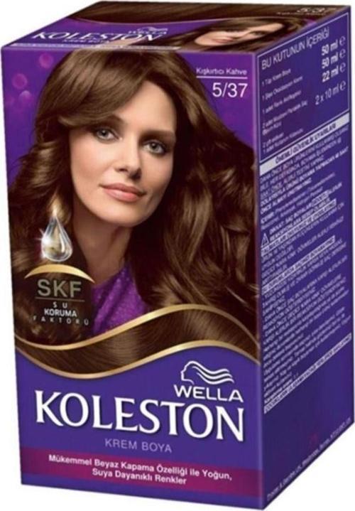 Koleston Set Kışkırtıcı Kahve Saç Bıyası 5/37