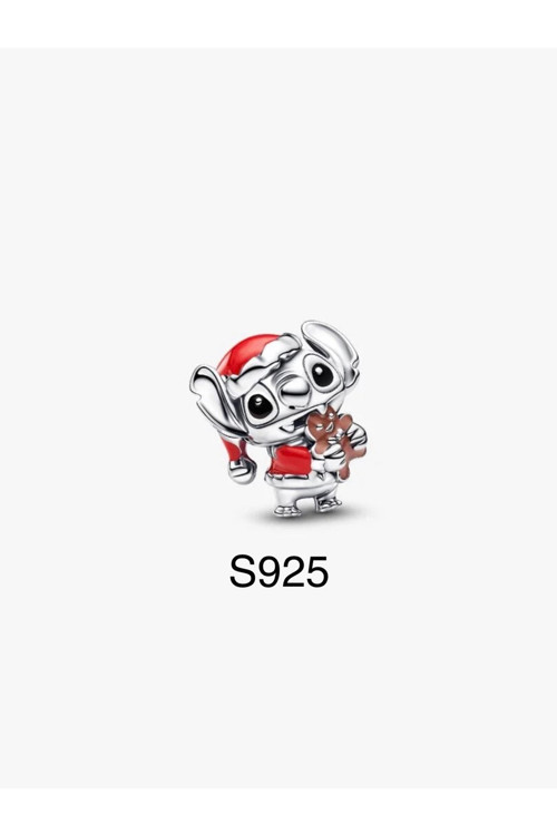 S925 Stich Yılbaşı Charm