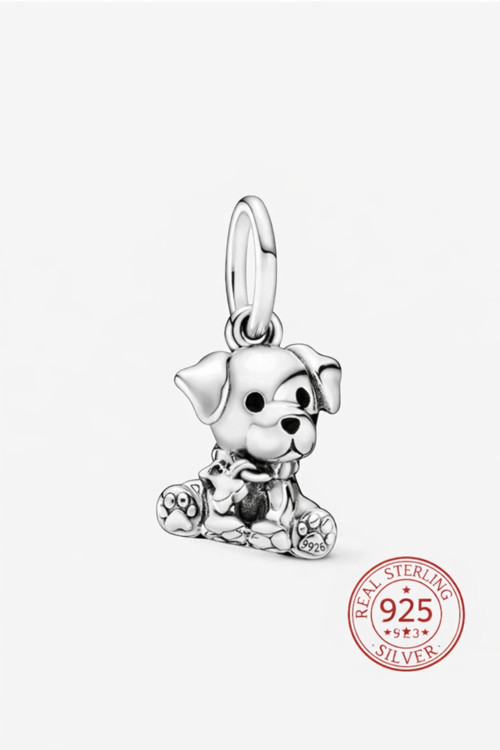 S925 Yavru Labrador Charm