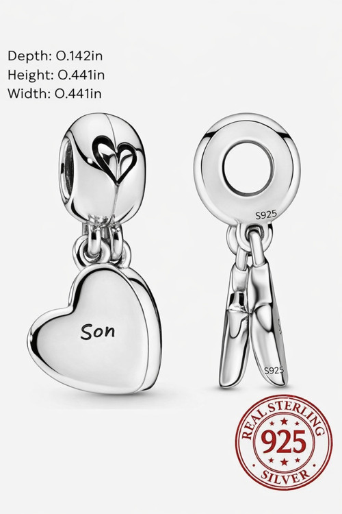 S925 Anne Oğul Sallantılı Aşk Charm