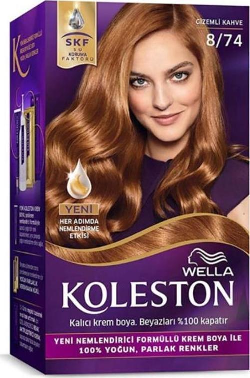 Koleston Saç Boyası No:8.74 Gizemli Kahve