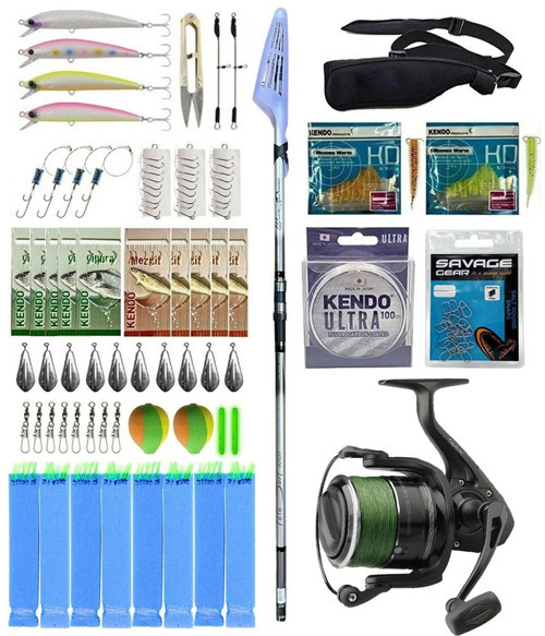 YekOutdoor Pro Olta Seti Okuma Wave Power Tele Surf 4.20 cm 100-200 gr Surf Kamışı&Dam Quick Darkside 4B Spod 7000S Olta