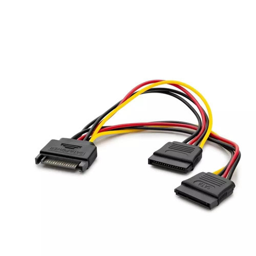 Hdx5519 Sata Power Kablo Dökme 15Cm Siyah