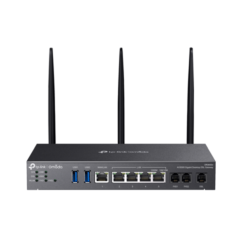 Omada Dr3650V V1 Gateway 1Gbe Wi-Fi 6 2.4 Ghz, 5 Ghz