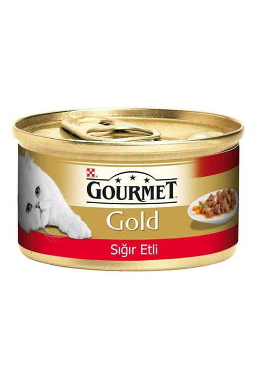 Parça Etli Sığır Etli Kedi Konservesi 85 Gr. X 24 Adet