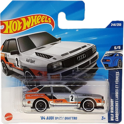 '84 Audi Sport Quattro - Gray (1/64) 2025 Case Treasure Hunt