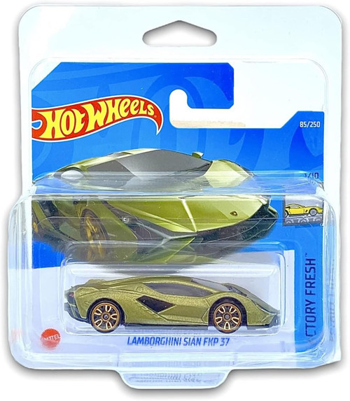 - Lamborghini Sián Fkp 37 - Factory Fresh 1/10 - Hct08 - Short Card - Thema - Metal Flake