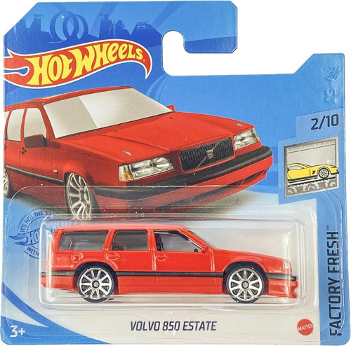 Hot-Wheels Volvo 850 Estate (Kırmızı) 2/10 Factory Fresh 2021 - 43/250 (Kısa Kart) Gry26