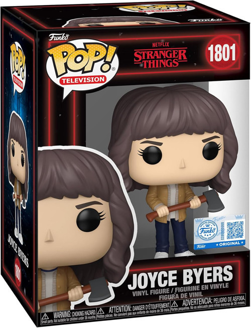 Pop! Tv: Stranger Things Season 5 - Joyce Byers - Amazon'A Özel - Koleksiyon Vinil Figür - Hed