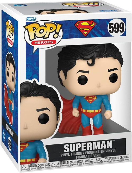 Pop! Heroes: Dc - Süpermen - Koleksiyon Vinil Figür - Hediye Fikri - Resmi Ürün - Çocuklar Ve