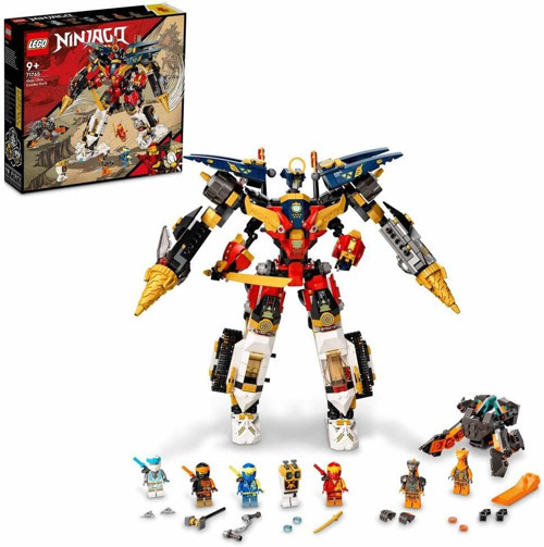 ® Ninjago Ninja Ultra Kombo Robot 71765-9 Yaş Ve Üzeri İçin Araba, Jet Ve Tank İçeren Araç Oyun