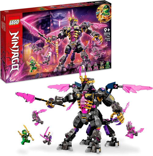 ® Ninjago Kristal Kral 71772-9 Yaş Ve Üzeri Çocuklar İçin Kötü Ninja Karakteri Oyuncak Yapım Se