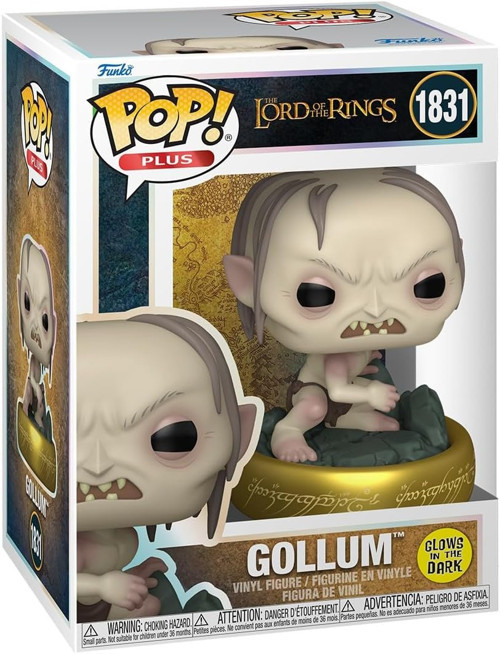 Pop! Plus: Lord Of The Rings - Gollum - Glow In The Dark - Koleksiyonluk Vinil Figür - Hediye