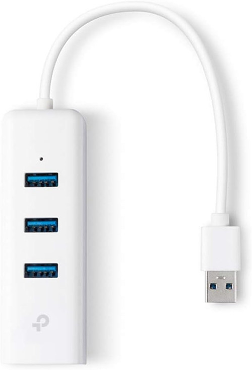 Ue330, Usb 3.0 3-Port Hub Ve Gigabit Ethernet Adaptör İkisi Bir Arada Usb Adaptör