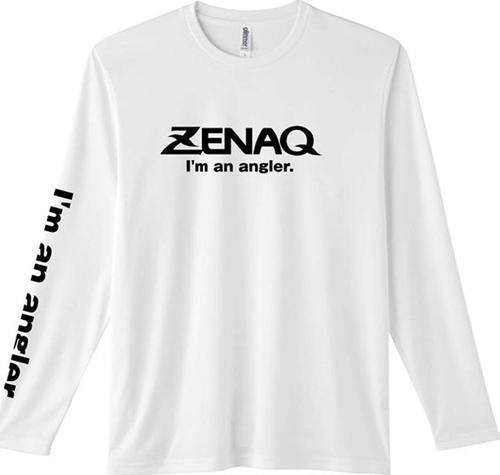 Dry Long T-Shirt (Zenaq Logo White / M)