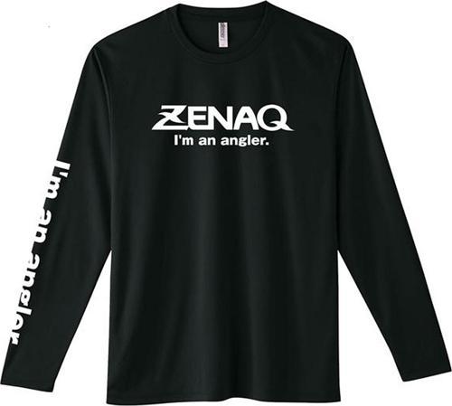 Dry Long T-Shirt (Zenaq Logo Black / M)