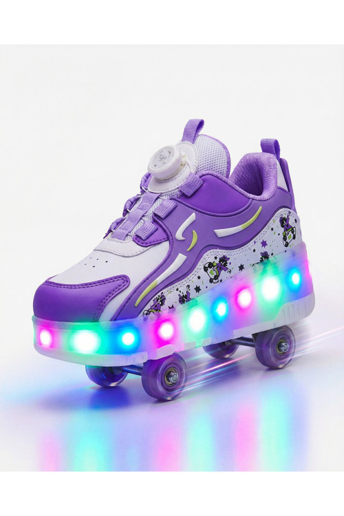 Patenli Işıklı Spor Ayakkabısı & Tekerlekli Sneakers