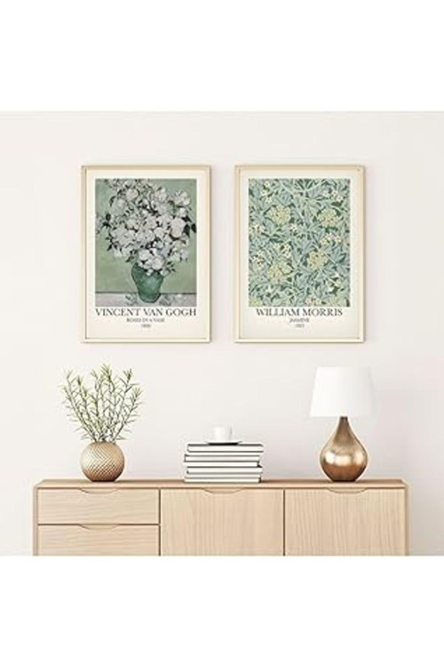 Ahşap Çerçeveli 2’li Modern Tablo huhu271