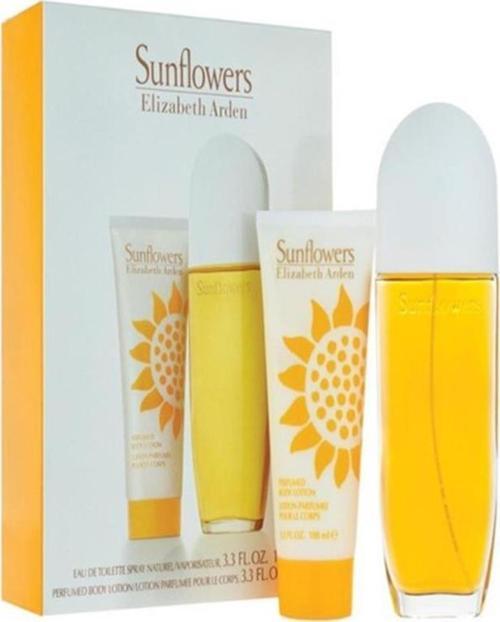 Sunflowers EDT Sprey 100ML + Perfumed Body Lotion 100ML Kadın Parfüm