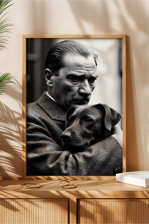Mustafa Kemal Atatürk Baskılı Tablo Huhu501
