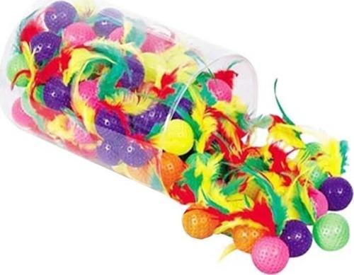 Tüylü Top Kedi Oyuncağı