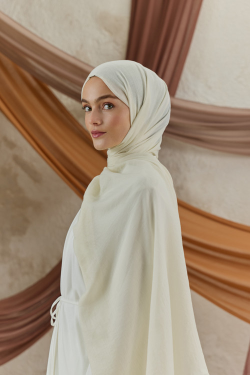 Soft Line Pamuk Şal Kemik