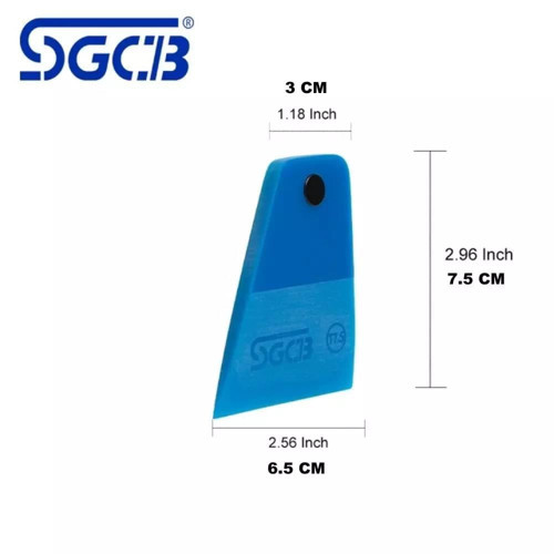 Sağ Açılı Trapez Mıknatıslı TPU Ragle 6,5 Cm PPF - Folyo - Cam Filmi Çekme Aparatı Çekçek