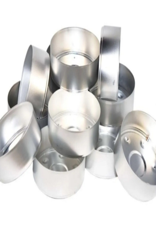 25 ADET Boş Alüminyum Tealight Mum Kabı Maxi Boy (5,5*1,8 cm)