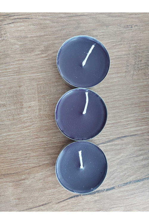 Tealight Mum 35 Gram-Buhurdanlık Maxi Boy Soya Parafinli 10 Adet Dekoratif Orta Boy Tealight Mum