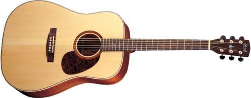 Earth100Nat Akustik Gitar Set Solid Spruce Top