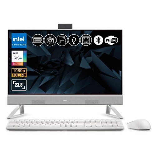 I5-1334U 64GB 2TB SSD 23.8" FHD IPS Ubuntu All in One Bilgisayar EC242501020UBU ATL17