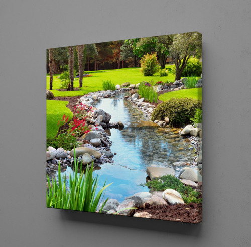 DOĞANIN BÜYÜSÜ KANVAS TABLO 25x25cm