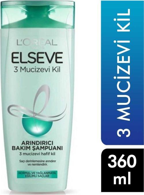 3 Mucizevi Kil Ağırlaştırmayan Şampuan 360ML