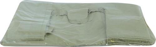 Battal Boy Atlet Geri Dönüşüm Granül Çanta Poşet 65X35 Cm Kalın Gri 1000 Gr 1 Paket