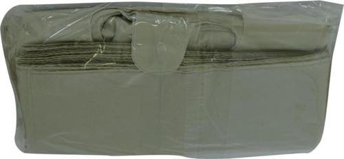 Büyük Boy Atlet Geri Dönüşüm Granül Çanta Poşet 52X33 Cm Kalın Gri 1000 Gr 1 Paket