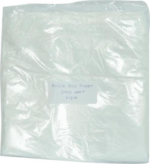Ekonomik Küçük Boy Atlet Hışır Poşet 38X22 Cm İnce Beyaz 250 Adet 1 Paket