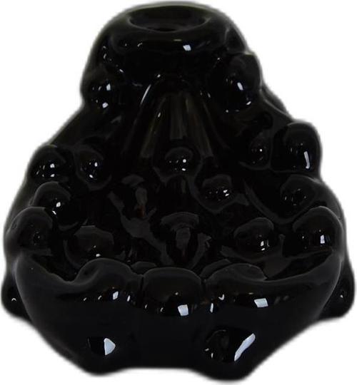Siyah Seramik Şelale Geri Akışlı Tütsülük Backflow Incense C0896