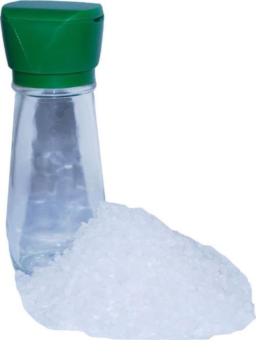 Tuz Karabiber Değirmenli Cam Tuzluklu Beyaz Himalaya Tuzu 250GR