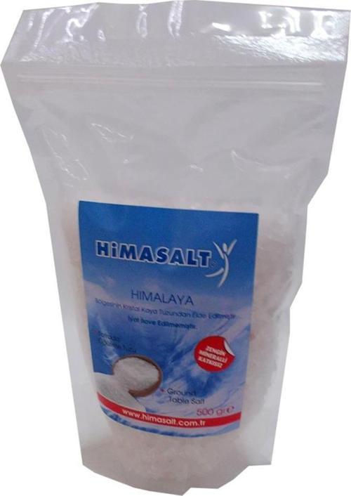 İyotsuz Himalaya Kristal Kaya Tuzu Yemeklik Çakıl 500GR