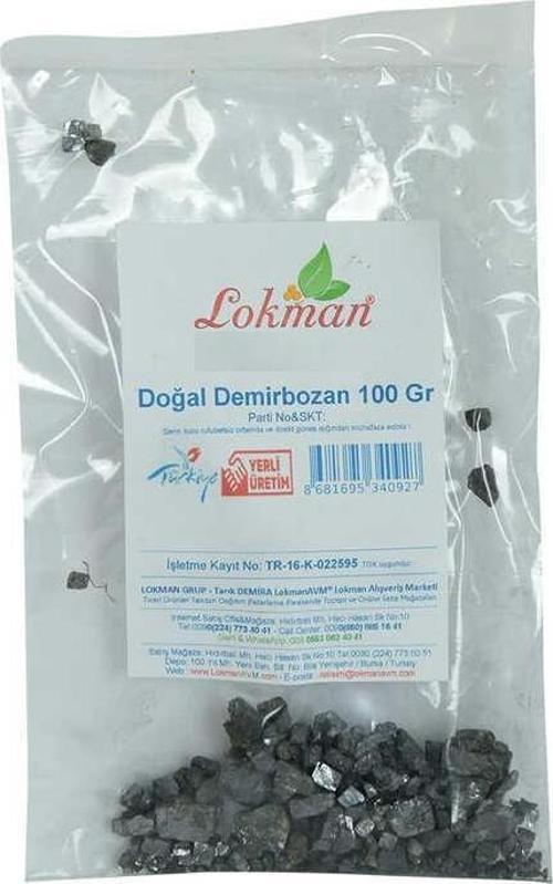 Doğal Saf Demirbozan Katkısız Demir Bozan 100 gr Mini Paket